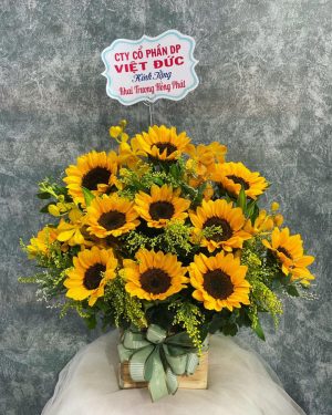 Giỏ hoa sinh nhật - 05